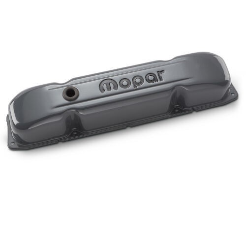 Proform 440-889, 2 Pack Gray Steel B/Rb Mopar Valve Covers Steel Gray Performanc - Picture 2 of 9