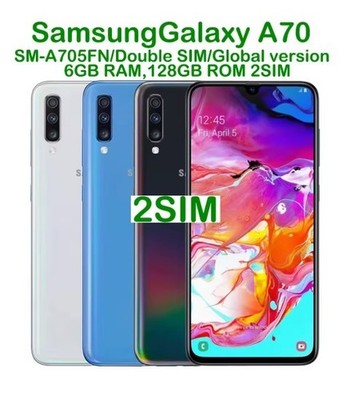 Samsung Galaxy A70 Smartphone 4G NFC 6GB RAM 128GB Dual SIM Fingerprint entsperrt