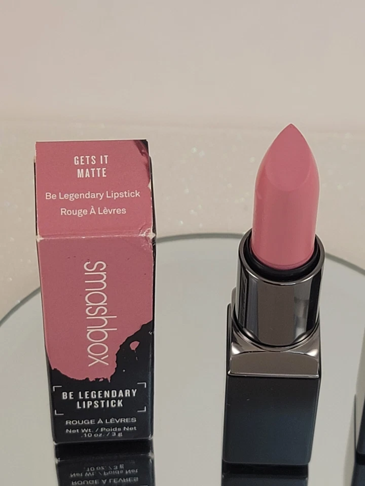 Smashbox Be Legendary Lipstick GETS IT MATTE 0.10 oz Full Size RARE New In Box - Image 3 of 4