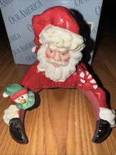 Our America 27107 Santa Candle Topper
