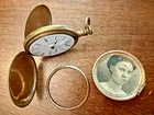 ELGIN Pocket Watch 1888 20 16s 15j Dbl Hunt Keystone J Boss 14k GF 25 yrs PHOTO