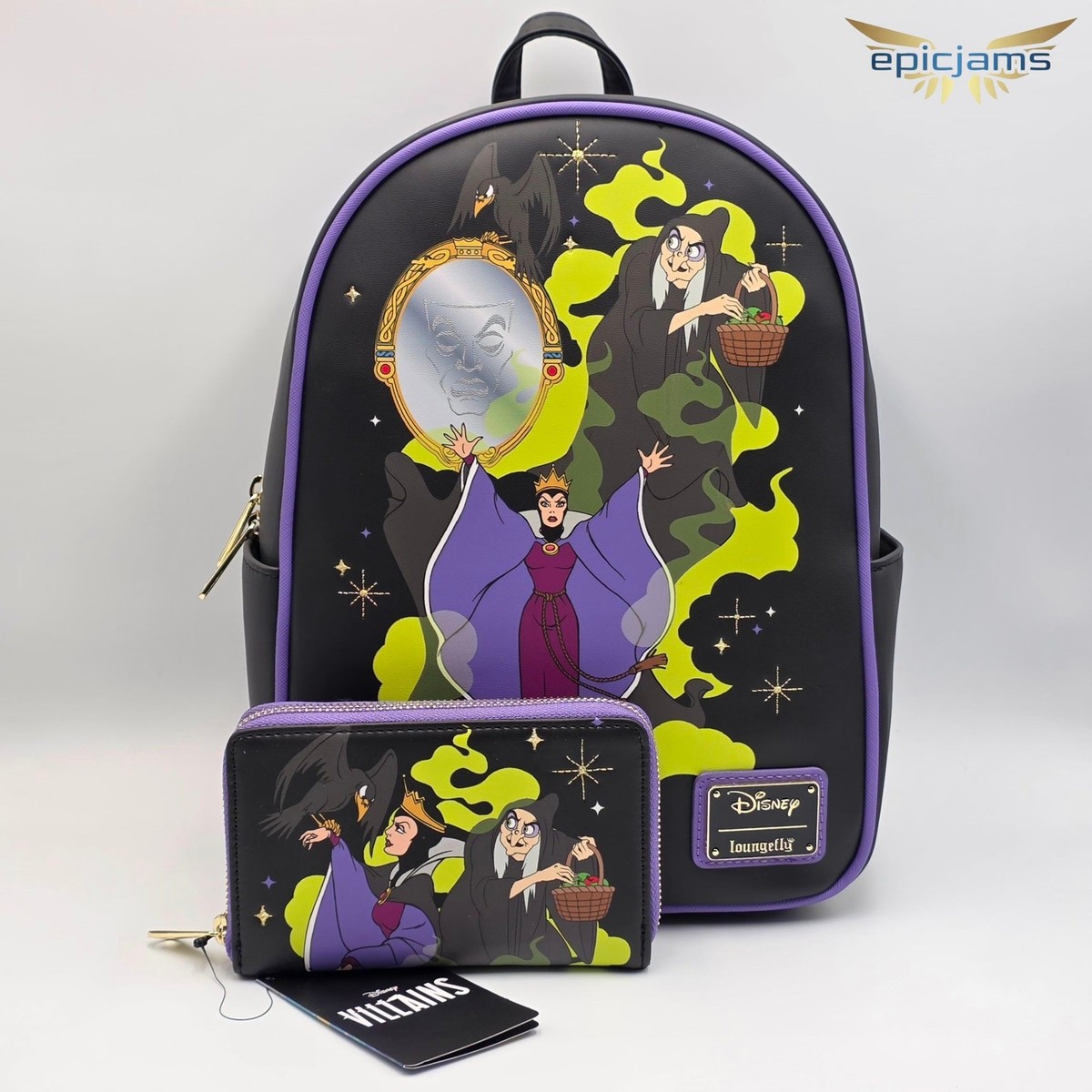 Loungefly Disney Snow White and the Seven Dwarfs Evil Queen  display picture 2