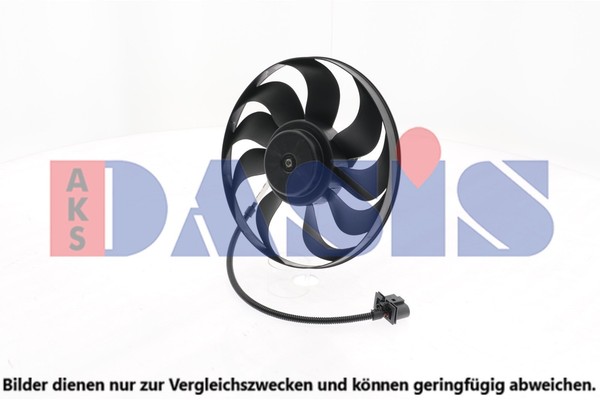 AKS Dasis LüFter MotorküHlung 048004N FüR Golf Skoda Bora 1J1 Seat 1J2 VW 1J6 4-image