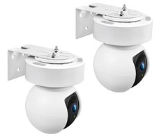 2 Pack Adhesive Wall Mount Bracket, Kasa Indoor Pan/Tilt Camera, EC70, Screws