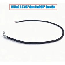 Agt Miva Chinese Mini Excavator Hydraulic Hose M14x1.5 X 36" One End 90° One Str