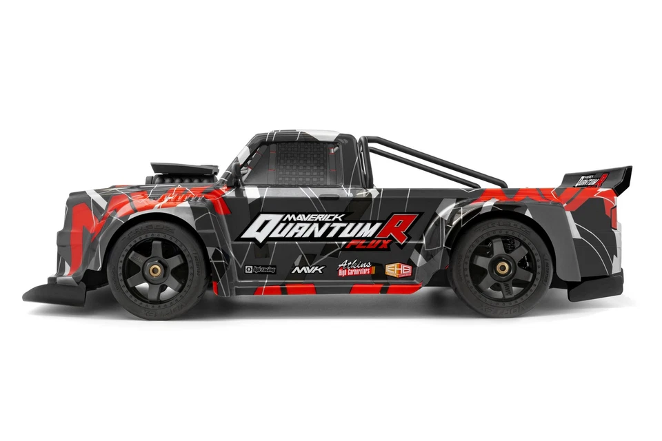 MAVERICK QuantumR Flux 4S 1/8 4WD Race Truck GrauRot 150313 Brushless Modellauto - Bild 3 von 4