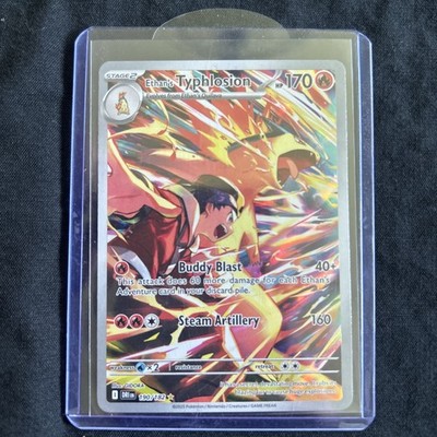 Pokemon Destined Rivals Ethan's Typhlosion Full Art IR 190/182 NM English