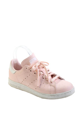 Adidas Stan Smith Womens Colorblock Lace Up Sneakers Pink Size 6.5