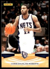 Chris Douglas-Roberts 2009-10 Panini #14 Nets NBA READ FREE SHIP AutographDen
