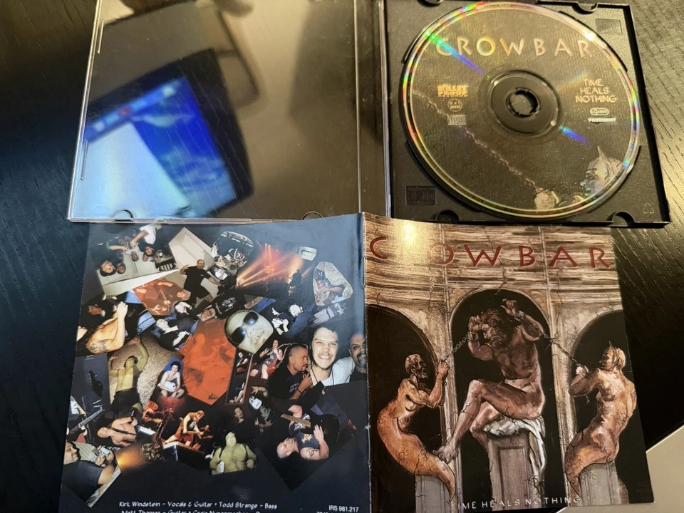 CROWBAR - Time Heals Nothing   (CD, Germany, 1995)    MINT/MINT - Bild 2 von 3