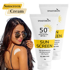 Sunscreen SPF 50 Sun Protection Soft Smooth Glowing Skin - Pack 2