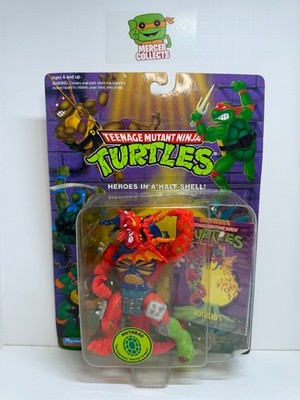*Yellowing + Damage* TMNT Ninja Turtles Hothead 1994 Playmates Action Figure