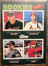 2026 Topps Heritage - Flores/Crooks/Stubbs/Banfield Dark Green Parallel RC /1460