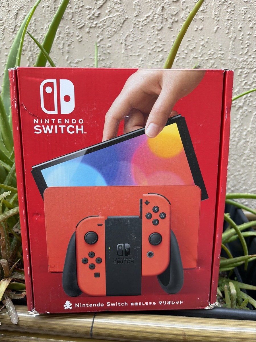Sealed Nintendo Switch (OLED Model) Mario Red Edition 64GB Console