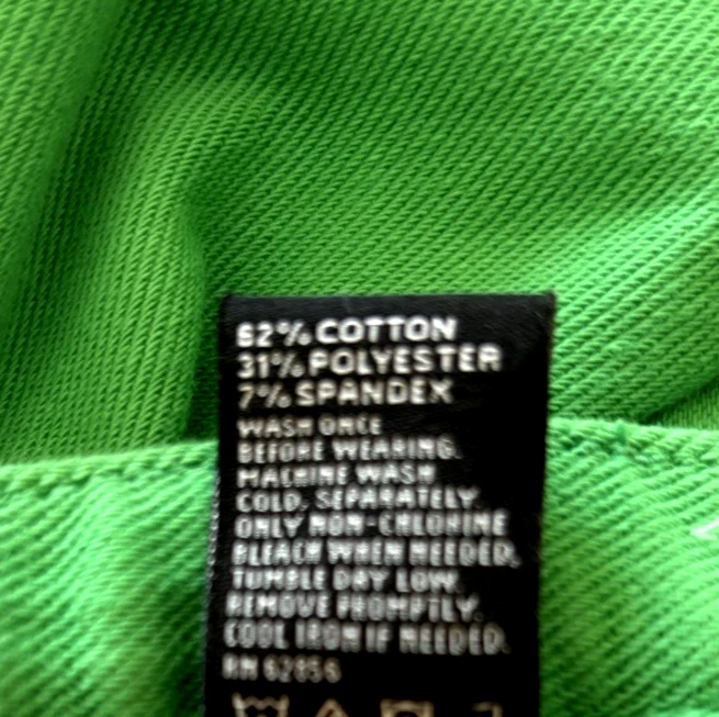 Pantalones de jegging HUE verde brillante para mujer talla pequeña Foto 4 de 4