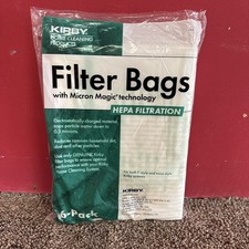 Kirby Micron Magic HEPA FILTER Vacuum Bags - Pack of 6