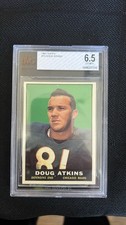 1961 Topps Football #15 Doug Atkins Chicago Bears BVG 6.5 EX-MT+