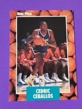 CEDRIC CEBALLOS  STAR PICS #23 1990 BASKETBALL  TRADING CARD