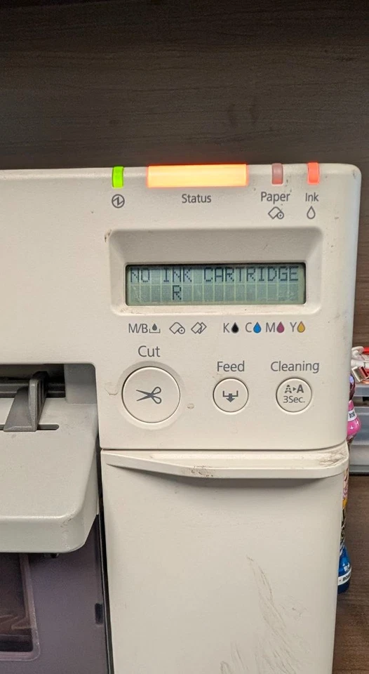 Epson TM-C3500 Thermal Color Inkjet Label Printer Model M311A - PARTS ONLY - Image 3 of 4