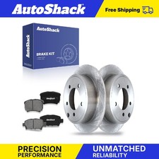 Rear Brake Rotors Premium Ceramic Pads for 2007-2017 Jeep Patriot Compass