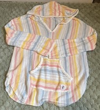 Buc-ee s Baja Hoodie Sweater Womens XL Pastel...