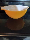 Pyrex 442 Orange Cinderella Mixing Bowl 1-1/2 Qt.