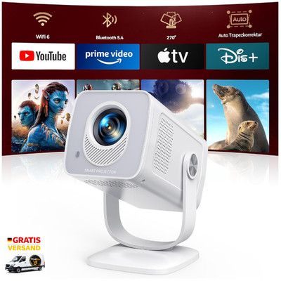 Toptro TP2 Mini Beamer 4K 1080p 270 Dreh