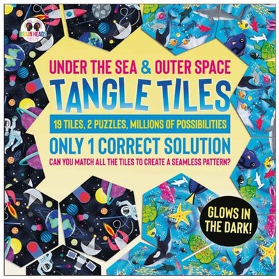 Tangle Tiles Under The Sea Puzzle Spiel | Kinder Lernspielzeug | Spaß Geschenk