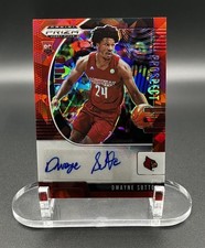 2020-21 Panini Prizm Draft Picks - Prospect Auto Dwayne Sutton #PA-DS - Red Ice