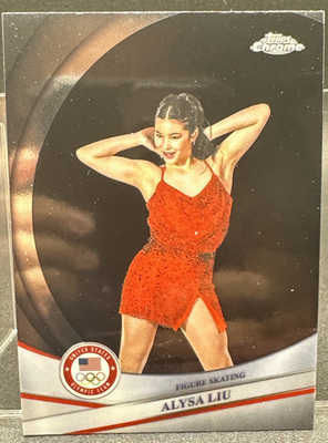 2026 Topps Chrome U.S. Winter Olympic & Paralympic Team Hopefuls
