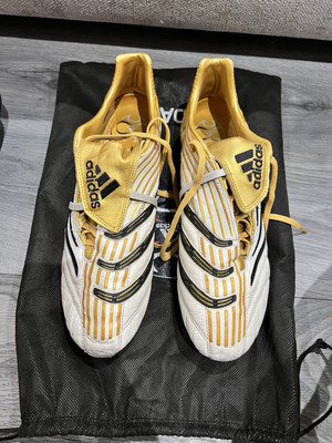 Adidas Predator Absolute FG Zidane Gold football Boots Size 11.5