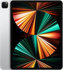 Apple iPad Pro 5th Gen 12.9" - Wi-Fi LTE - 128GB - Silver - Very Good Refurb