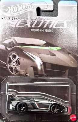Hot Wheels Lamborghini Veneno, Silver Series Exotics 