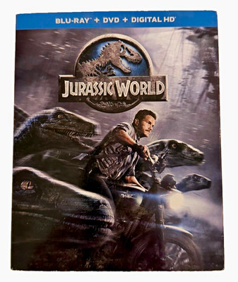 Universal Jurassic World Blu-ray + DVD + Digital HD Deleted Scenes (PG-13, 2015)