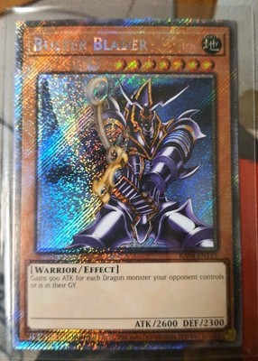 Buster Blader Platinum Secret Rare Quarter Century Stampede RA04-EN115 YUGIOH NM