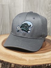 Tulane Green Wave Top Of The World Stretchfit Hat Cap Size OSFM NWT Gray