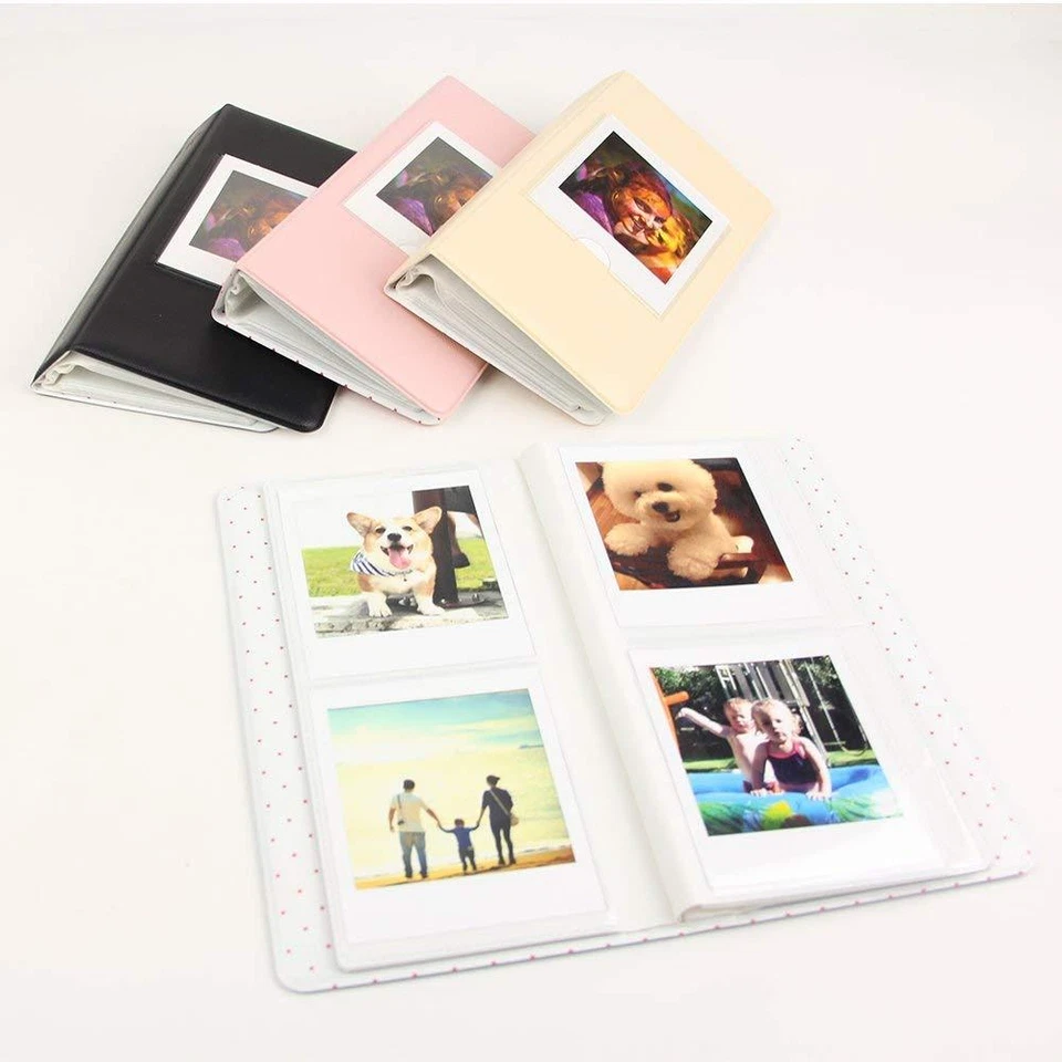 Libro álbum de fotos 64 bolsillos para Fujifilm Instax Square SQ40 SQ1 SQ20 SQ10 SP3 Foto 2 de 2