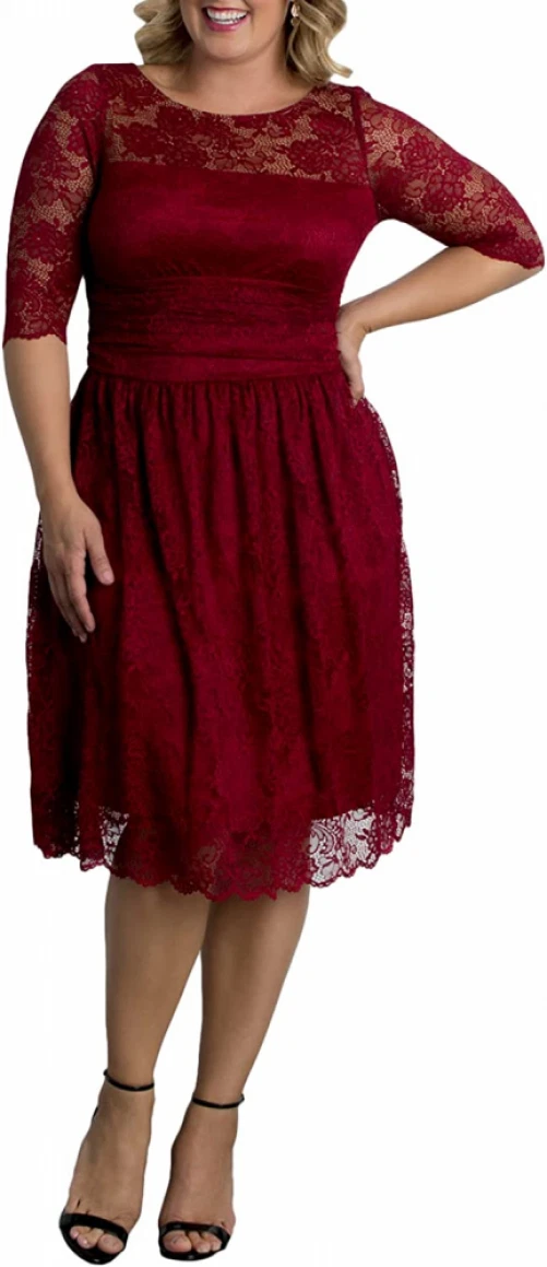 Kiyonna luna lace clearance dress