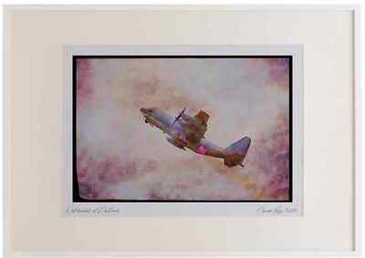 034014 Lockheed KC 130R Hercules _ United States Marine Corps Watercolour Pictu