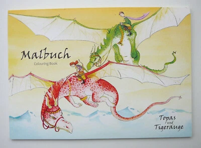 Grätz Verlag - Malbuch Topas und Tigerauge illustriert von Sigrid u.Sven Leberer
