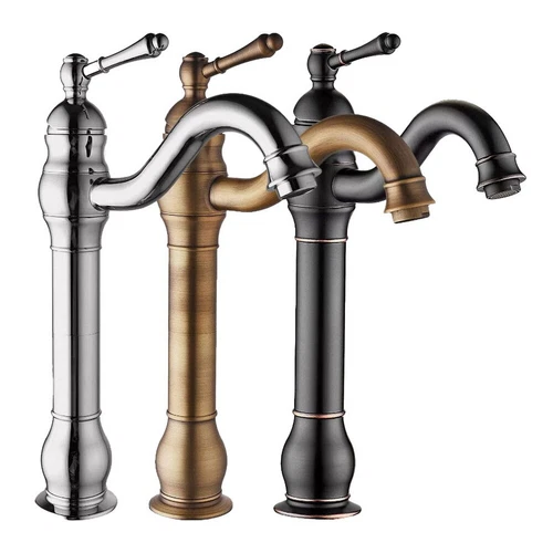 Bathroom Vessel Sink Swivel Faucet Single Handle Hole Vanity Basin Mixer hwzh040