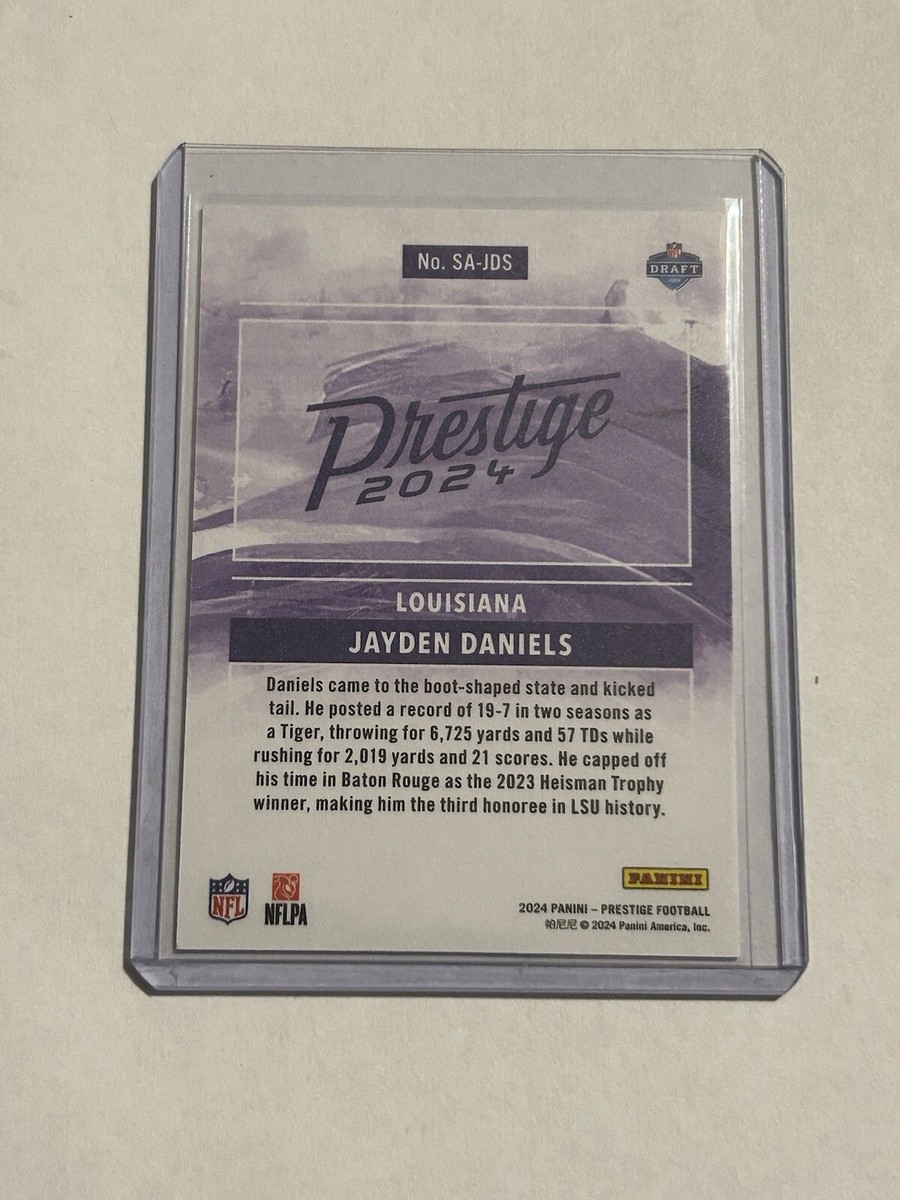 2024 Prestige Jayden Daniels State Of The Art Case Hit SSP RC