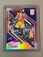2020-21 PANINI ELITE NBA $5 BASKETBALL RED BASE SP PARALLEL RUDY GOBERT JAZZ