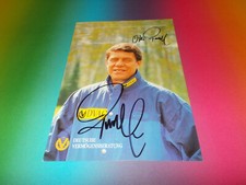 Otto Rehhagel  signed signiert autograph Autogramm auf Autogrammkarte