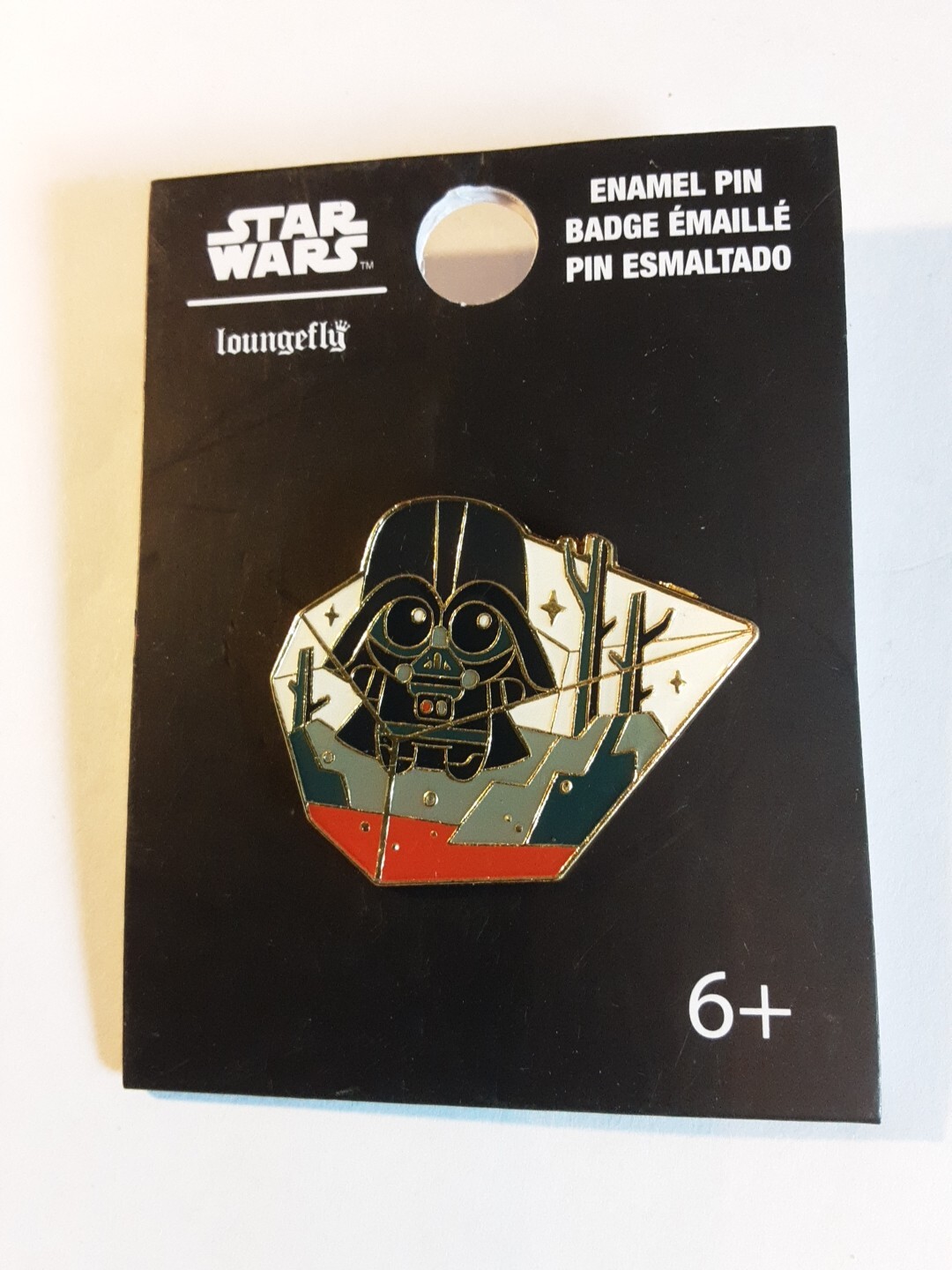 Disney Loungefly Pin STAR WARS Exclusive PIN Darth Vader TERRARIUM  2021