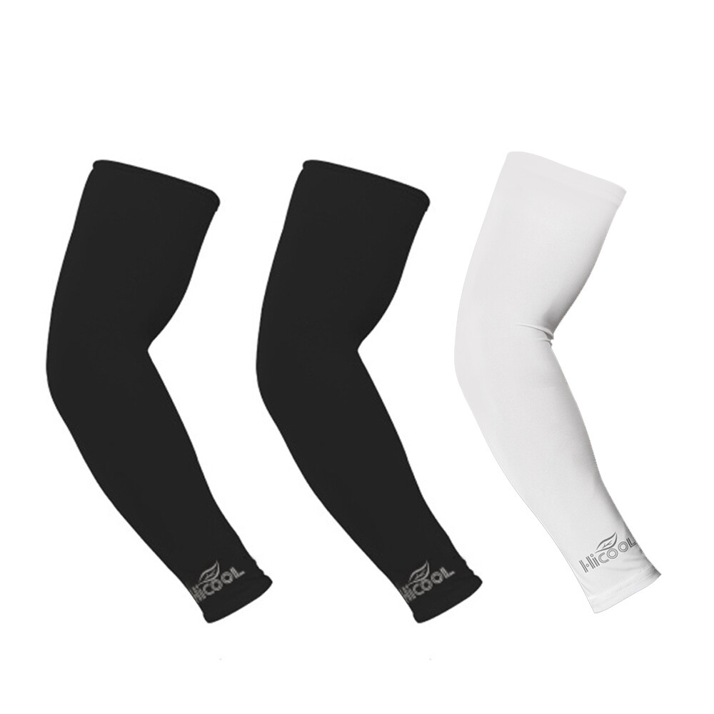 3 Pairs Cooling Sport Arm Sleeves Compression Protection Cover Tennis Basketball eBay