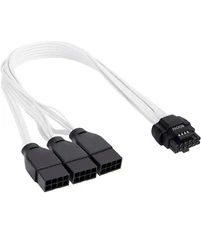PCI-e 5.0 Extension Cable 16Pin Male to 3x8 Pin Cable For 4070Ti 4080 4090