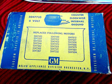 6 Volt Delco Gm Heater Defrost Motor 5047733 Chevy Cadillac Olds Pontiac Buick 6 Volt Delco Gm Heater Defrost Motor 5047733 Chevy Cadillac Olds Pontiac Buick