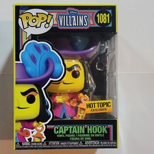 Villanos Disney Capitán Garfio Luz Negra Pop! Figura Vinilo #1081 Funko Hot Topic