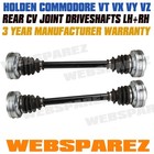 <!--F#f_0-->2 HOLDEN COMMODORE VX VU XY VZ V8 SS REAR NEW CV JOINT DRIVE SHAFT (Pair) LH+RH<!--F/-->
